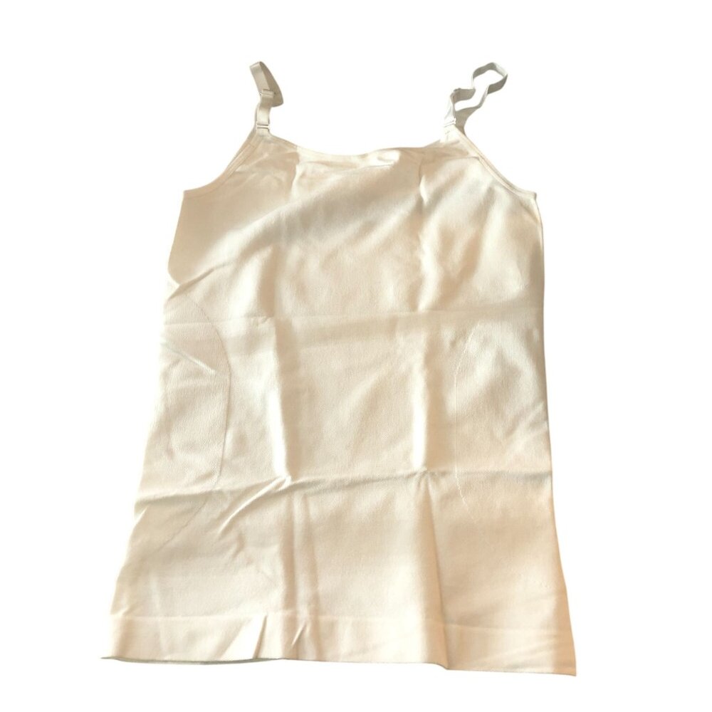 Shapermint All Day Every Day Scoop Neck Cami White L - Picture 2 of 5